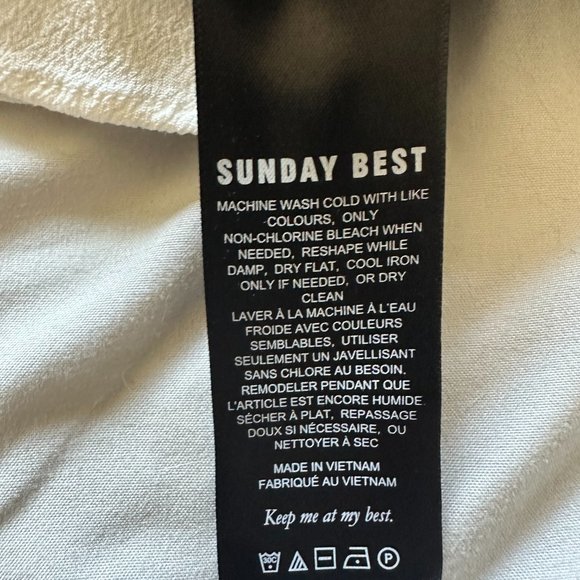 [WORN ONCE!!] Sunday Best Angel Dress in Black - Picture 4 of 5